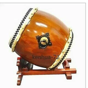 Japanese Ghost Drum, Buddhist Drum, Temple Drum (including Drum Stand) - Picture 1 of 6
