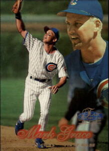 1998 Flair Showcase Row 2 Chicago Cubs Baseball Card #113 Mark Grace