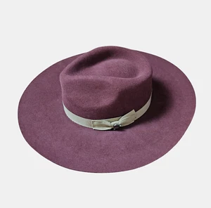 Charlie 1 Horse C1H Burgundy Highway Wool Felt Hat Womens M Cowgirl CWHIWA403682 - Picture 1 of 9