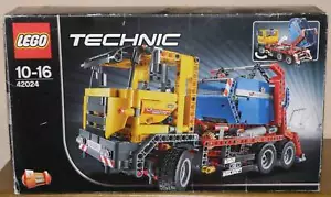 LEGO Technic 42024 Container Truck 100% Complete with Original Box + Instructions - Picture 1 of 2