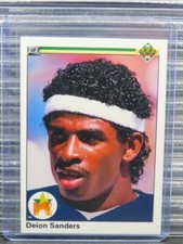 1990 Upper Deck Deion Sanders Star Rookie RC #13 New York Yankees
