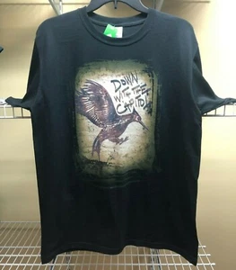 The Hunger Games 2 Catching Fire Down with Capitol Grunge schwarzes Herren-T-Shirt mittelgroß - Bild 1 von 6
