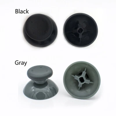 20Pc Black/Gray 3D Analog Joystick Thumbstick Rubber Cap for XBOX 360 Controller - Image 1 of 3