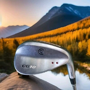 Cleveland CG10 CMM 2 Red Dot 56° Sand Wedge SW Stiff Flex Steel Shaft RH 35" - Picture 1 of 7