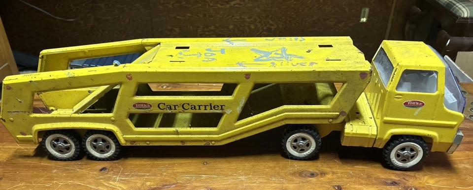 Porta-carro vintage Tonka 27" aço prensado automático - Imagem 1 de 4
