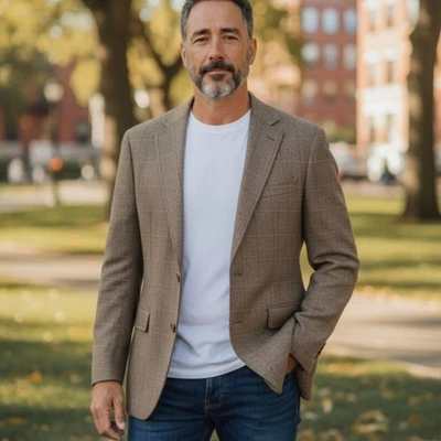 Ermenegildo Zegna Blazer Cashmere Wool size 58R Sports Coat - Image 1 of 4