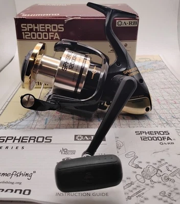 NUEVO CARRETE DE PESCA GIRATORIO SHIMANO SPHEROS 12000FA *REE SURFCASTING PERFECTO *W@W Foto 1 de 4