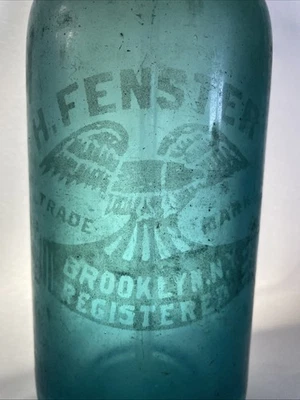 Botella de sifón Seltzer protegida recubierta de colección H. Window Brooklyn Shatter-Cote Foto 1 de 4