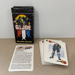 2002 Hasbro Milton Bradley GI Joe Jumbo Card Game Complete Deck - Picture 1 of 3
