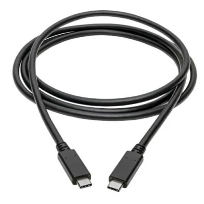 USB-C Cable - 6ft, USB 3.2 Gen 1, 5Gbps, 5A 100W, Tripp Lite (U420-006) - Image 1 of 4