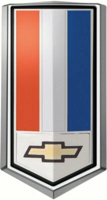 Chevrolet Camaro 1978-1979 emblema puerta combustible rojo blanco y azul OER  Foto 1 de 2