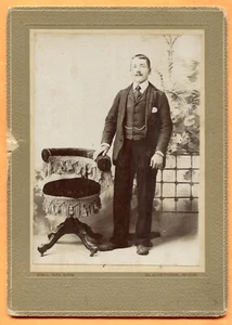 Gladstone, MI, Portrait of a Young Man, by Nelson, circa 1890s - Picture 1 of 2