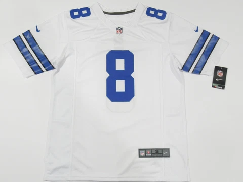Troy Aikman #8 Dallas Cowboys Game Throwback Player Jersey White Cover