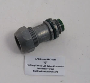 AFC AFC-595I 3/8" Insulated Parking Deck / Lot Connector - Prepaid Shipping - Picture 1 of 5