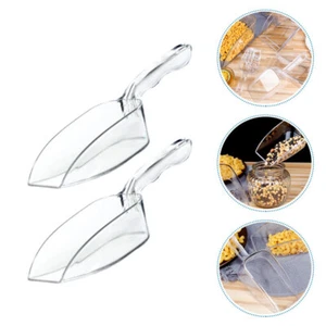 2Pcs Flour Scoop Dessert Scoop Measuring Cup Scoop Candy Scoops Food Scoop - Picture 1 of 12