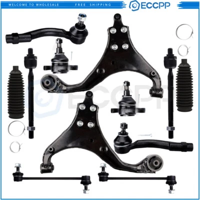 12x Fits 2005-2010 Kia Sportage Front Lower Control Arm Ball Joint Sway Bar Link - Image 1 of 4