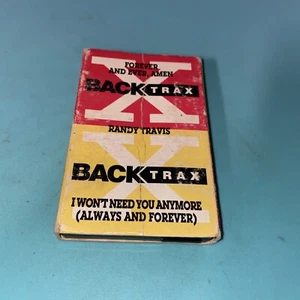 RANDY TRAVIS - BackTrax - 2 Track USA Cassette Tape Single! - Picture 1 of 3