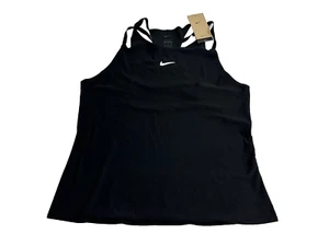 Nike Dri-FIT Advantage Novelty Tank Black Women's Size XLarge   DD8761-010 - Picture 1 of 9