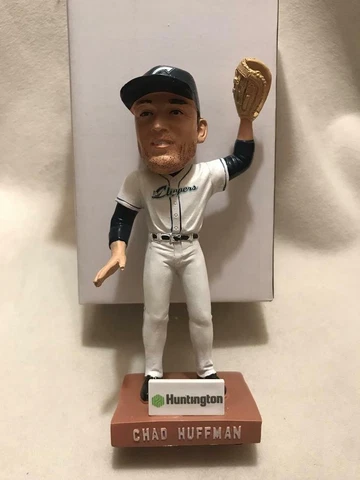 Chad Huffman Columbus Clippers 2019 SGA Bobblehead Bobble Head Cover