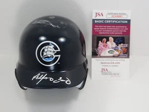 ALFONSO SORIANO SIGNED COLUMBUS CLIPPERS YANKEES MINI RIDDELL BATTING HELMET JSA - Picture 1 of 5