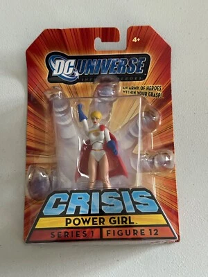 DC Universe Crisis Power Girl Serie 1 Figura 12 Mattel 2008 Totalmente Nuevo Foto 1 de 4