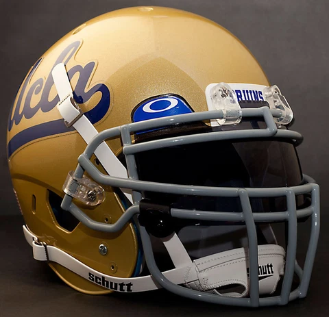 *CUSTOM* UCLA BRUINS NCAA Schutt XP Authentic GAMEDAY Football Helmet Cover