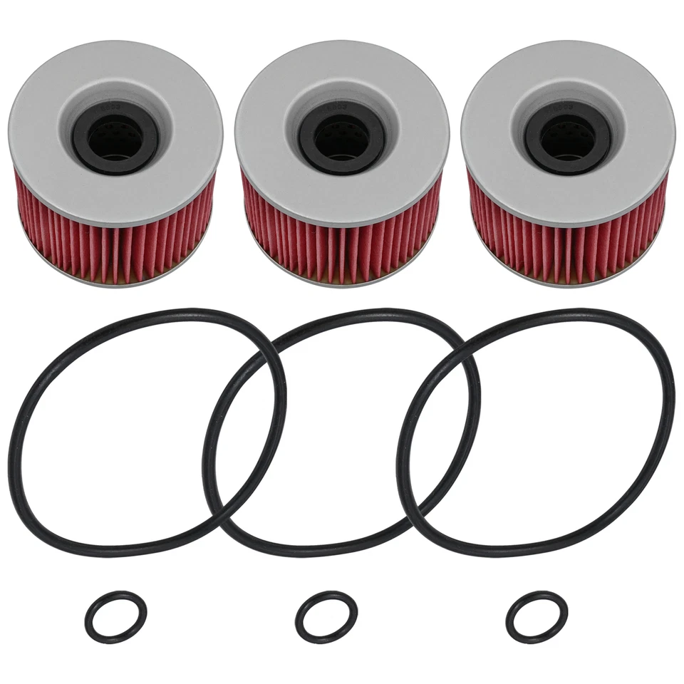 Paquete de 3 filtros de aceite para Triumph Trophy 900 1200 885 1179 1991 1992 1993 1994-2003 Foto 1 de 4