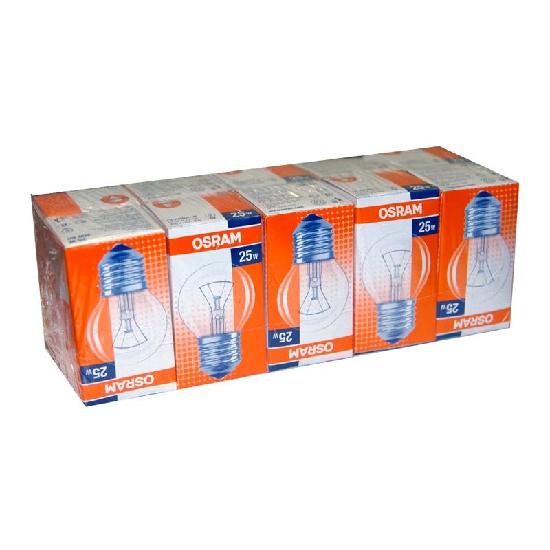 OSRAM CLAS O CL 25 ES TROPFEN MATT E27 25W 240V Glühbirne dimmbar NEU & OVP - Bild 1 von 1