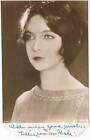 Lilian Gish 1893-1993 autograph signed postcard photo 3&quot;x5&quot; US actress