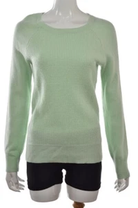 J Crew Damen Pullover Größe M Mintgrün Rundhals Langarm Freizeit Oberteil - Bild 1 von 4