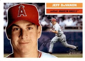 2005 Topps Heritage #201 Jeff DaVanon Anaheim Angels Card - Picture 1 of 1
