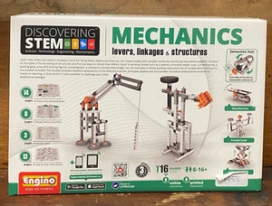 Neu Engino Entdeckung STAMM Mechanik - Hebel, Gestänge & Strukturen Bausatz - Bild 1 von 13
