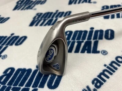 Ping G5 9 Iron Individual Iron Green Dot Regular Flex Steel Shaft RH Cavity Back - Image 1 of 4