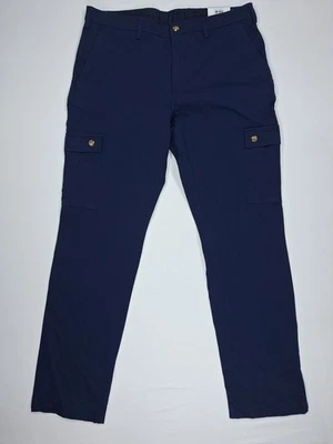 Club Room Men's 36x34 Navy Blue Cargo Pants Classic Fit Comfort Stretch - Image 1 of 4
