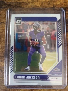 2024 Donruss Optic Lamar Jackson #13 Baltimore Ravens - Picture 1 of 2