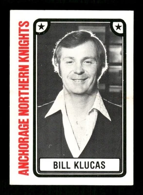 1980-81 TCMA CBA Anchorage  33 Bill Klucas rookie EX BXCP47 - Image 1 of 2