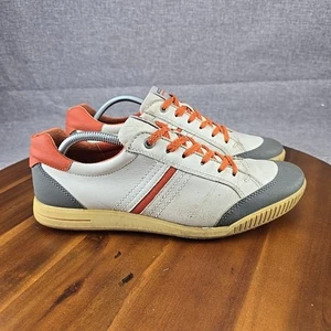 Scarpe da golf ECCO donna bianco arancione Biom Hydromax movimento naturale 10,5-11 43EU - Foto 1 di 14