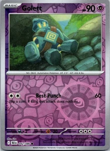 Golett - SV: Black Bolt 042/086 - Common - NM Pokémon TCG - Picture 1 of 2