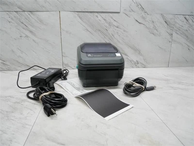 Zebra GK420d (GK42-202210-000) USB Label Thermal Printer w/ power supply! - Image 1 of 4