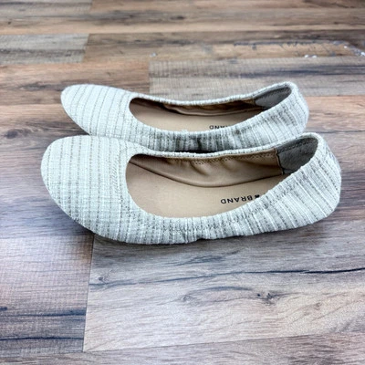 Zapatos planos de ballet para mujer Lucky Brand Emmie rojo claro talla 8 Foto 1 de 4