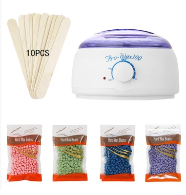 Wax Pot Wax Strips Warmer Hard Wax Bean Body Remover Heater  Waxing Machine Kit - image 1 of 4