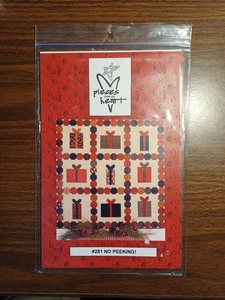 PIECES FROM MY HEART Quiltmuster #281 - "No Peeking!" , 48" x 48" - Bild 1 von 2