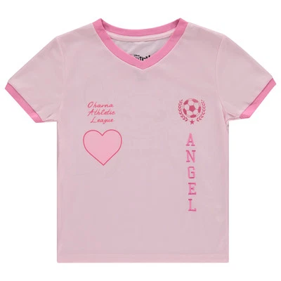 Camiseta deportiva de fútbol Lilo & Stitch de Disney para niñas - tallas 4-16 para niñas Foto 1 de 4