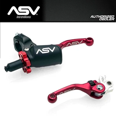 NUEVO HONDA CRF250R CFR450R CRF 250 450 ASV F4 EMBRAGUE Y PALANCA DE FRENO PRO PACK PAR Foto 1 de 4