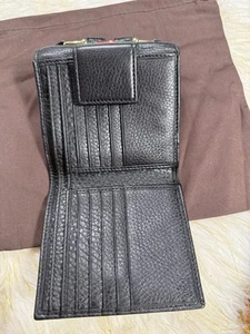 Used Gucci Sherryline Black Wallet with Dustbag small size Wallet - Picture 1 of 24