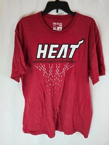 Adidas Miami Heat Net Red T-shirt NWOT - Picture 1 of 3