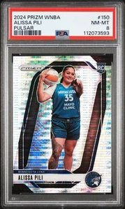 2024 PANINI PRIZM WNBA PULSAR #150 ALISSA PILI 497/499 PSA 8 - Picture 1 of 2