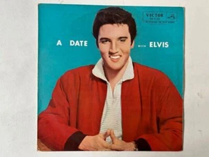 ELVIS PRESLEY / A DATE WITH ELVIS 1963 Japan original jacket VICTOR RA-5182 - Foto 1 di 6
