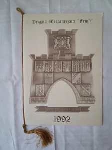 Calendario Storico Brigata Meccanizzata Friuli anno 1992 - Picture 1 of 2