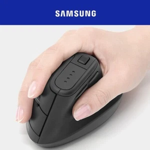 SAMSUNG Bluetooth Wireless Vertical Mouse SM-M1300QB Multi-Pairing Ergonomic - Picture 1 of 9